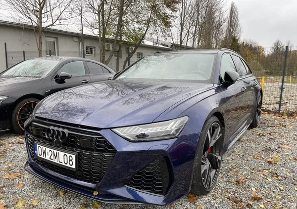 opolskie Audi RS6 cena 475900 przebieg: 70200, rok produkcji 2020 z Wrocław